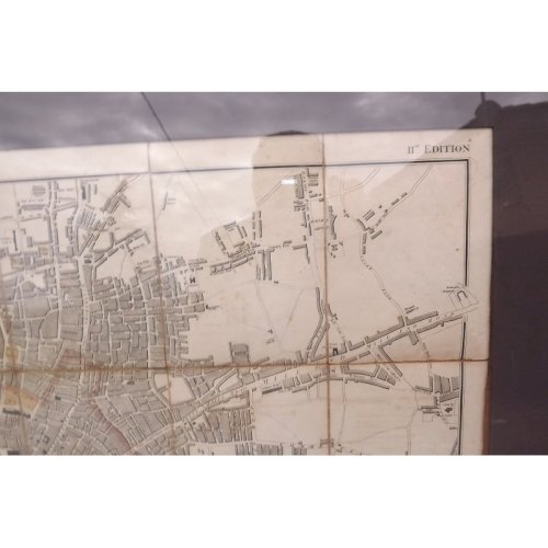 Gravure Anglaise de Londres et Westminster 1804