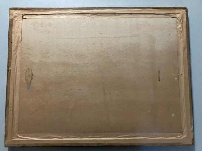 Gravure Après Charles Lebrun Scène Lithologie Forgeron Forge XVIIIe
