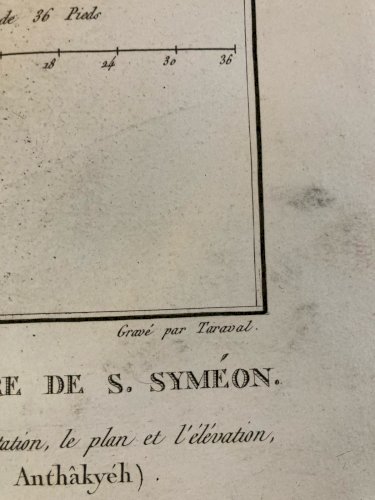 Gravure Architecture, Art Louis-François Cassas Voyage Syrie XIXe Ou Avant
