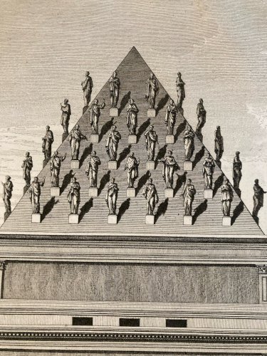 Gravure Architecture, Art Louis-François Cassas Voyage Syrie XIXe Ou Avant