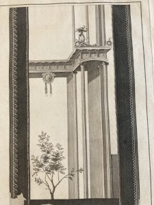 Gravure Architecture Art XVIIIe  ANTIQUITIES OF HERCULANEUM 1800 Carlo Nolli