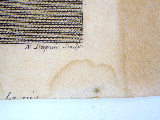 Gravure cuivre XVIII° L'ARRACHEUR DE DENTS. TURC par Nicolas Dupuis