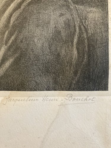 Gravure Henri d'Orléans duc d'Aumale Lithographie XIXe Portrait Etching Ancien