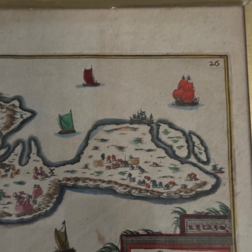 Gravure Isle de Noirmoultier par Christophe Tassin 1634 L9215