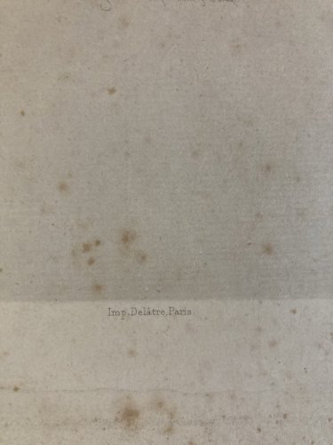 Gravure Jules Ferdinand JACQUEMART XIXe Sur Papier Cristal Hannap Art