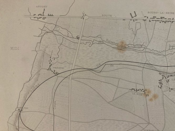 Gravure Lithographie Aqueduc Romain Rome Plan XIXe Génie Civil Art Ancien Deco