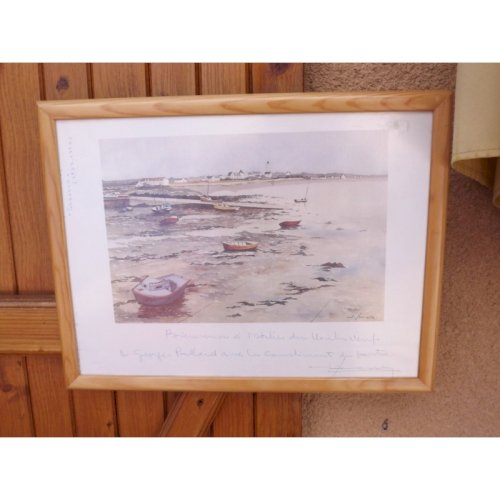 Gravure Marine Bretagne de Faucelle Dedic