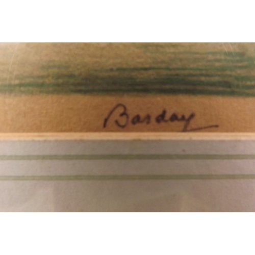 Gravure Marine La ndernau Par Barday(