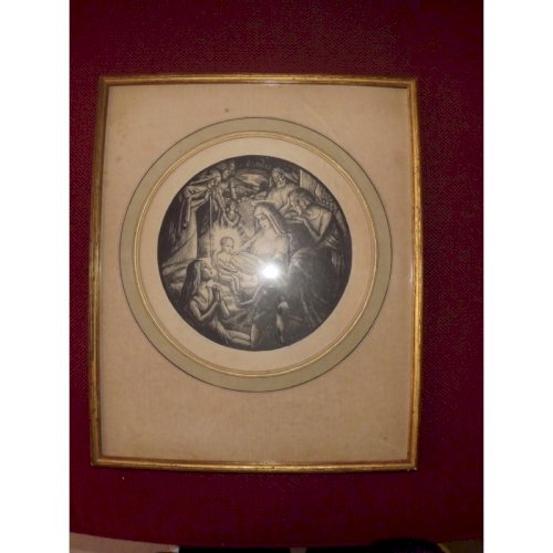 Gravure «Nativitè» de R.PIA 1925