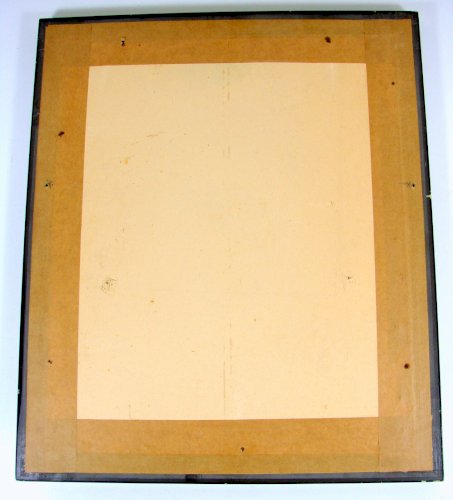 Gravure Noir et Blanc XVII° Signée Willem Outgertsz Akersloot 1626 Cadre Bois 