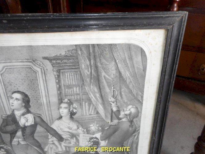 GRAVURE ROUGET DE L'ISLE LA MARSEILLAISE