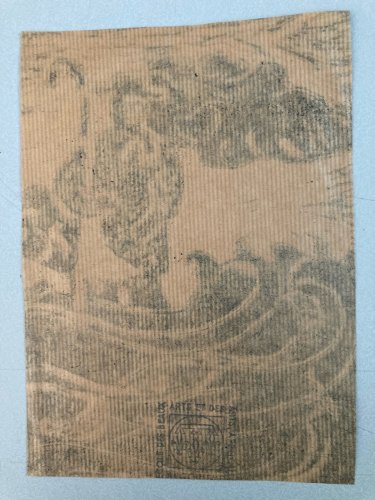 Gravure Sur Bois Encre Sur Papier École Des x Art Angoulême 1980 Mer