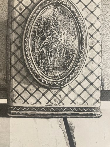 gravure Surréaliste Papier Signé 1998 Art Surréalisme mikael wahrby