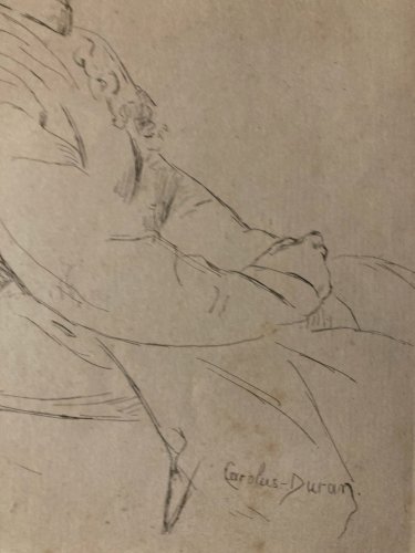 Gravure XIXe Estampe Ancien 1875 Femme Au Boléro Portrait Art Eau Forte Original