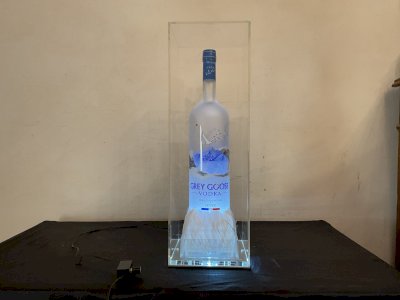 Grey Goose Light Up Bottle Stand