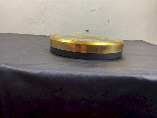 Gros Baromètre laiton signé Léon Maxant