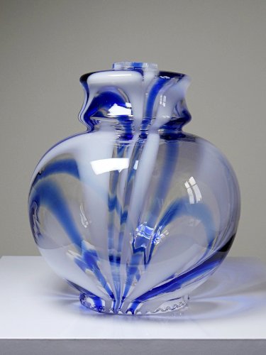 Gros globe de luminaire verre de Murano vintage années 60-70 attribué à Moretti