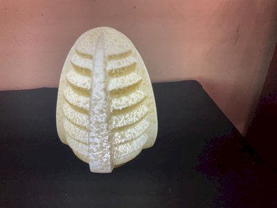 Gros GLOBE obus lustre PLAFONNIER ART DÉCO 1930 BUILDING SKYSCRAPER