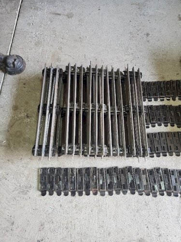 GROS LOT DE 35 RAILS DE TRAIN HORNBY
