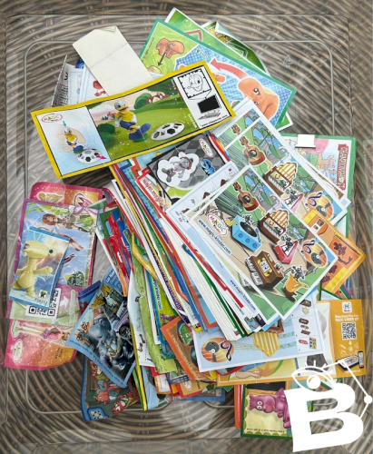 Gros lot de fiches techniques Kinder