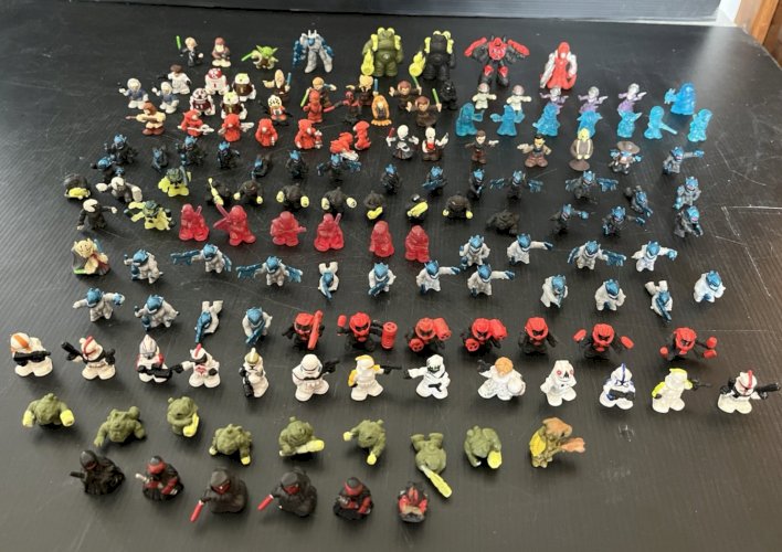 gros lot de miniatures  Star wars  Fighter Pods