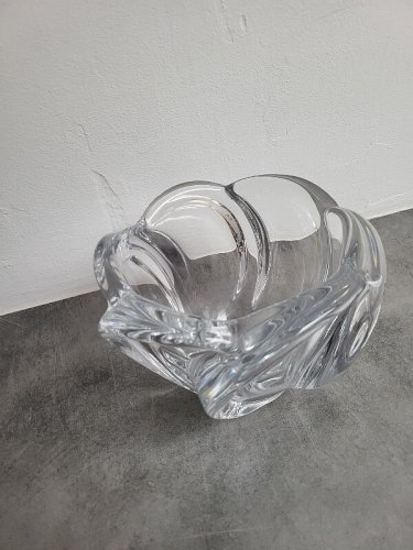 GROS VASE EN CRISTAL DE VANNES FRANCE