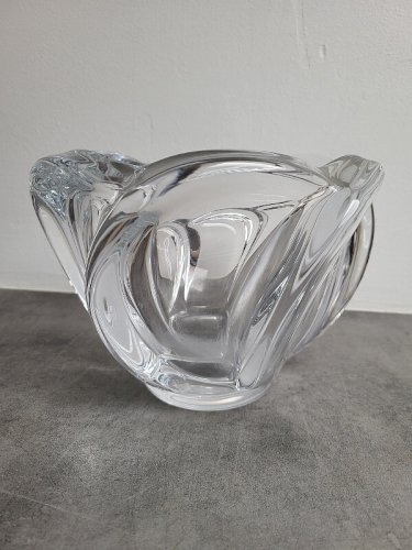 GROS VASE EN CRISTAL DE VANNES FRANCE