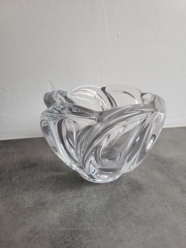 GROS VASE EN CRISTAL DE VANNES FRANCE