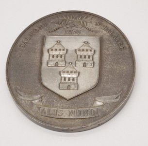 -GROSSE MEDAILLE BRONZE  TALMONT ST HILAIRE TALUS MUNID 1974 COLLECTION  D