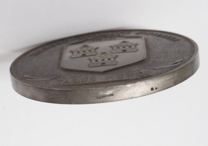 -GROSSE MEDAILLE BRONZE  TALMONT ST HILAIRE TALUS MUNID 1974 COLLECTION  D