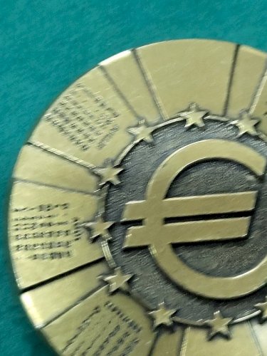 GROSSE MEDAILLE DE TABLE EN BRONZE SEMEUSE CALENDRIER 2000 N° 115