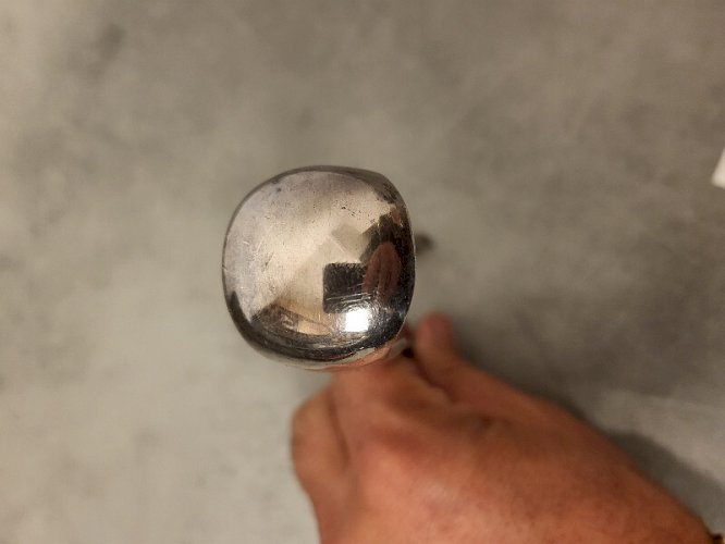 GROSSE PINCE GRIFFE A SUCRE EN METAL ARGENTE