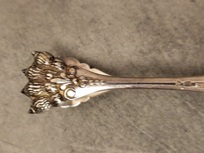 GROSSE PINCE GRIFFE A SUCRE EN METAL ARGENTE