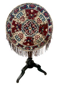 Guéridon Basculant Napoléon III en bois noirci XIX siècle