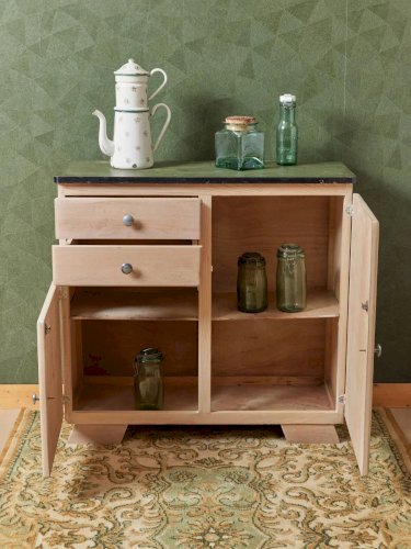 Gustave, le buffet de cuisine en bois clair N°497