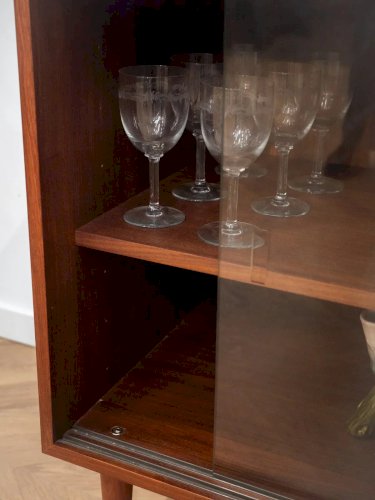 Gustave, le buffet en bois vitré N°444