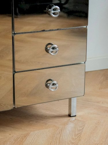 Gustave, le buffet en miroir et marbre N°500