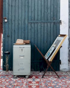 Gustave, le meuble de rangement en métal N°214