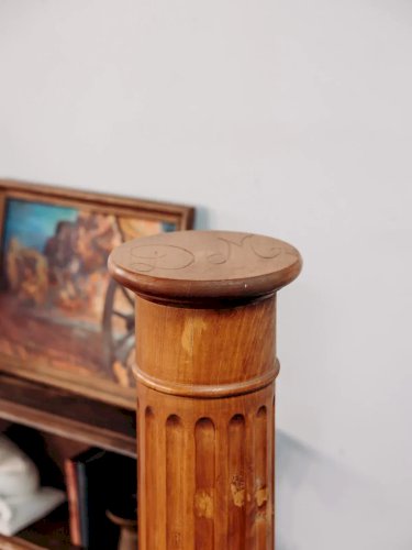 Hanna, la colonne en bois orangé N°744