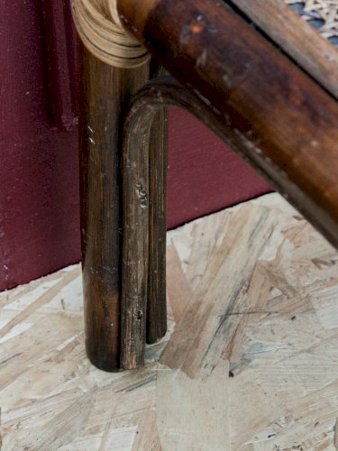 Hanna, la paire de tables d'appoint en rotin N°462