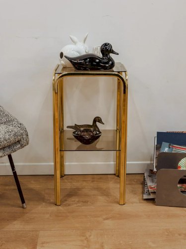 Hanna, la sellette en verre fumé N°814