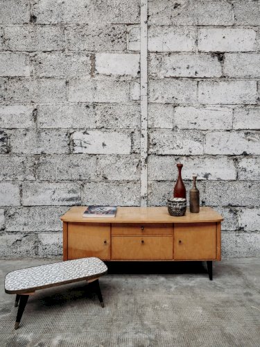 Hanna, la table d'appoint en bois N°378