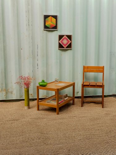 Hanna, la table d'appoint en bois N°739