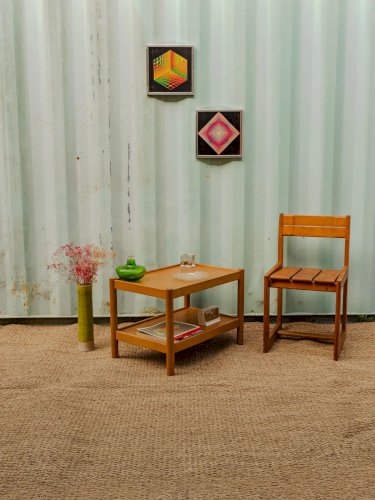 Hanna, la table d'appoint en bois N°739