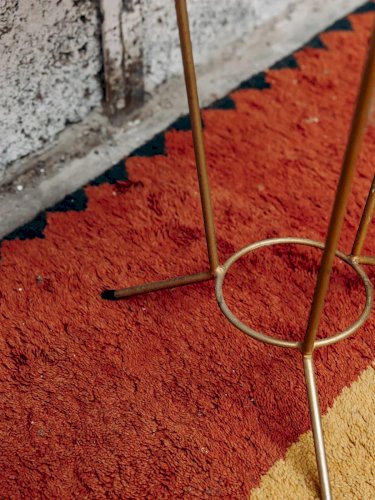 Hanna, la table d'appoint en laiton doré N°539