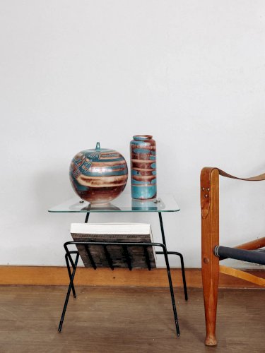 Hanna, la table d'appoint en métal N°249