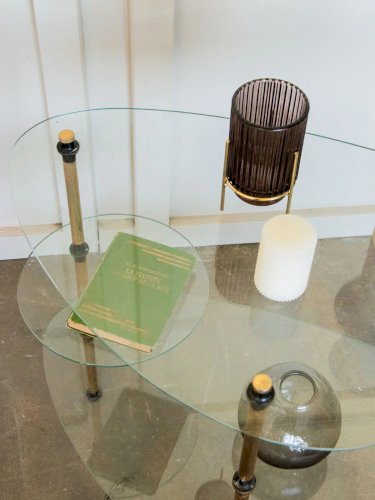 Hanna, la table d'appoint en métal N°360