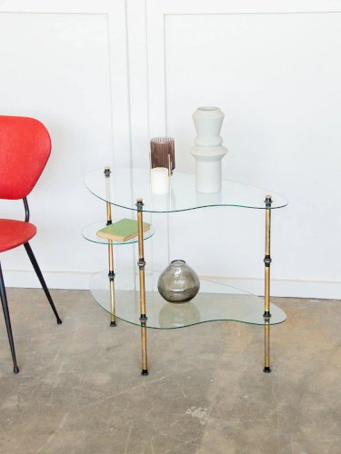 Hanna, la table d'appoint en métal N°360