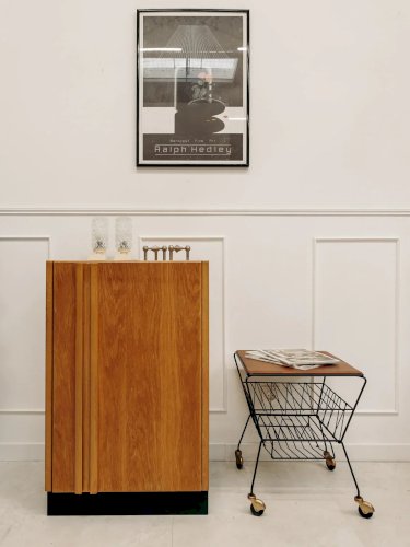 Hanna, la table d'appoint en métal N°501