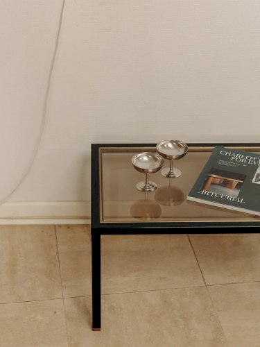 Hanna, la table d'appoint en métal N°643